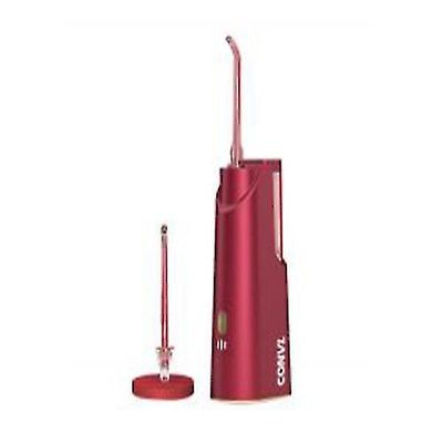 Yunshu Trådløs tandtråd til vand, genopladelig IPX5Vandtæt bærbar oral irrigator til hjemmerejser Rød 19.2*6.8*4.2cm