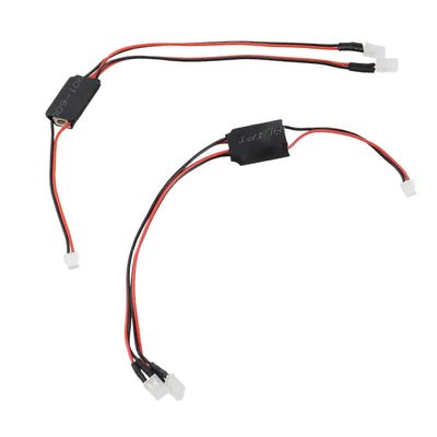 2 kpl ajovalojen LED-valoa HBX 16889 16889A 16890 16890A SG1601 SG1602 1/16 RC-auton päivitysosille Kuten