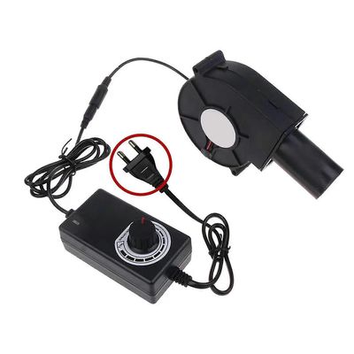 97mmx33mm ilmapuhaltimen tuuletin nopeudensäätimellä voimakas tuulen voima liesi kaappi savunpoistin ac-käyttöinen tuuletin 9733 diy-jäähdytykseen ...