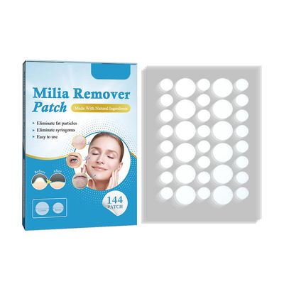 144pcs Milia Remover Patches For Milia Spot Treatment Mykgjør fjerning av fettgranulat 1PC