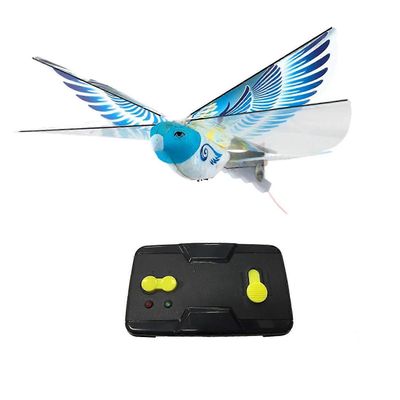 Kauko-ohjattava lintusimulaatio Flapping-wing Flight Pigeon Induction Bird Electric Eagle Remote sininen