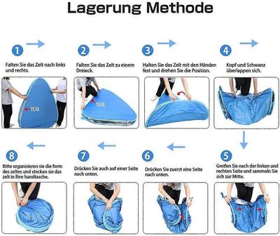 Rantakatos, kannettava erittäin kevyt rantateltta, aurinkosuoja 2-3 hengelle, mukaan lukien kantolaukku, rantateltta perheelle, ranta, puutarha, le...