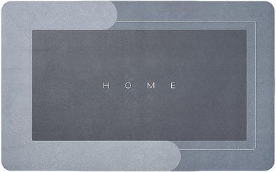 Super absorberende badeværelse Gulvmåtte Memory Foam Blødt behageligt bad tæppe Rektangel 40x60cm