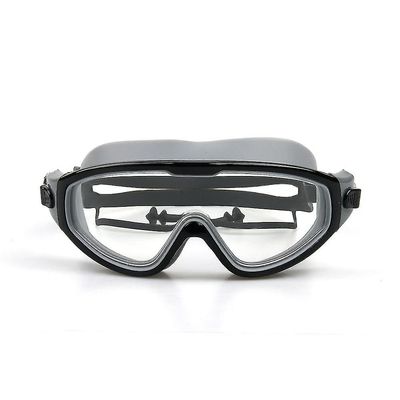 NY sysy Kids Goggles Kids SwimmingWide Vision Goggles med øreplugger svart