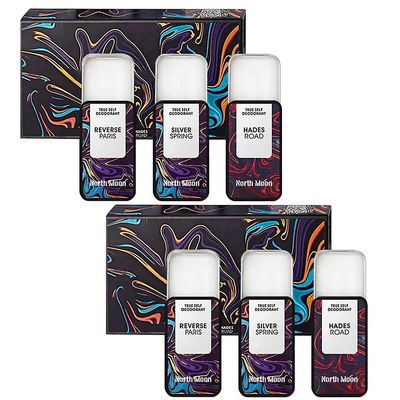 2set Peromone Solid Parfyme Set, Pheromotherapy Portable Parfyme Langvarig feromon Menn Tiltrekke kvinner
