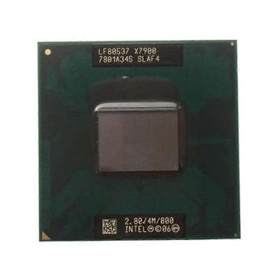 Core 2 Extreme X7900 -suoritinkanta PGA478, 2 ydintä, 2 säiettä, 2,8 GHz, 4 Mt L2-välimuisti, 44 W.