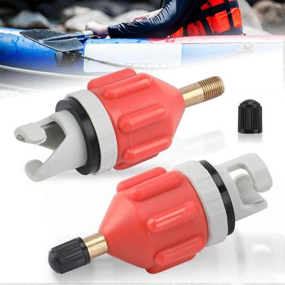 Tinor 2PCS SUP-pumppusovittimet, ilmaventtiilimuuntimen sovitin kanoottien, SUP-lautojen, SUP-meloiden, Kajakin nopeaan täyttöön
