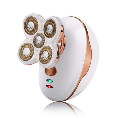 Sähköinen parranajokoneen karvanpoistoaine Kalju pää Partakoneen sileä kallojohto johdoton langaton märkä kuiva Valkoinen