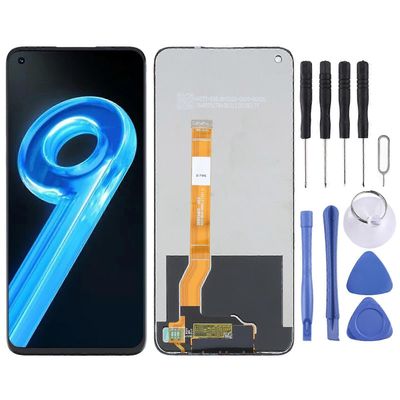 OEM LCD-näyttö digitoijalla, täyskokoonpano For Realme 9 5G RMX3474