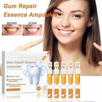 Unbrand Gum Repair Treatment Ampullit, Toothpaste Gum Therapy Essence, Oral &; Gum Restore Ampoule Essence hellävarainen hampaiden valkaisu 35kpl x...