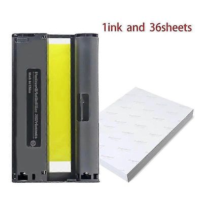 Korkealaatuinen yhteensopiva Canon Selphy -värimustepaperin kanssa, kompakti valokuvatulostin CP1200 CP1300 CP910 CP900 3 kpl mustekasetti KP 108 t...