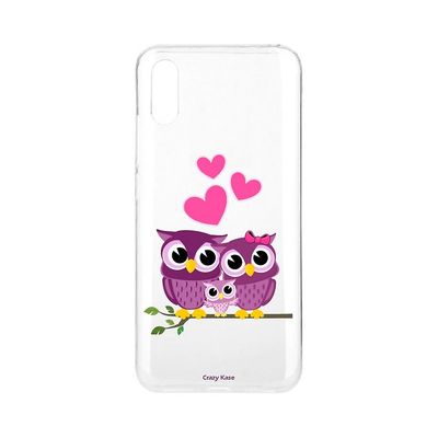 Crazy Kase Hull For Xiaomi Redmi 9a Soft Owl Familie