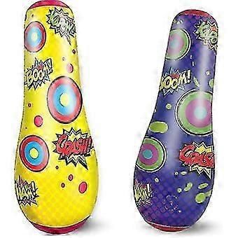 Ilmatäytteinen Bopper, 47 tuumaa lasten nyrkkeilysäkki, jossa on pompputoiminta