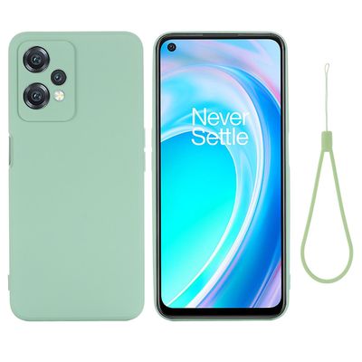 Nestemäinen silikonipuhelinkotelo Oneplus Nord Ce 2 Lite 5g:lle Vihreä