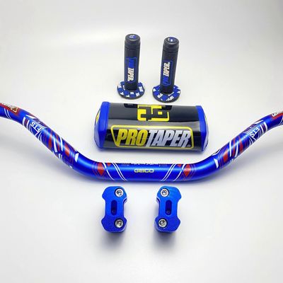 ohjaustanko PRO kartiopakkaus rasvatanko 1-1/8 likakuoppa pyörä motocross moottoripyörän ohjaustanko 810mm pituus 285mm PRO alumiini universaali 4-...