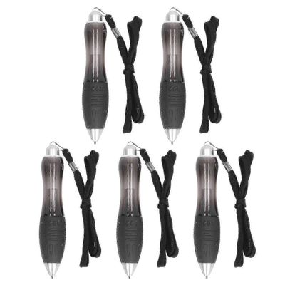 5 kpl raskaita painokyniä, joissa on leveä kahva, sisäänvedettävä alhainen pitovoima, niveltulehdukseen ja Parkinsonin tautiin Musta