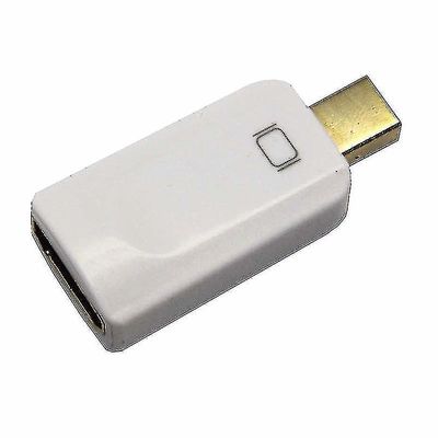 mini dp til hdmi adapter 4k hd skjermkort mini dp til hdmi adapter hvit