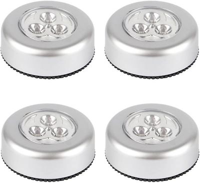 Giniey Berøringslys LED-batterilys - 4 stk Trådløst berøringslys