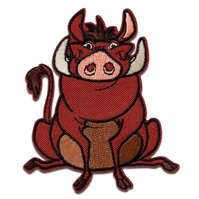 © Disney - Lion King Pumba Animal - Laastari / Silityslaastari / Silitysrauta päällä / Laastarit / Silitysrauta päällä