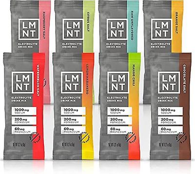 Drink LMNT LMNT sokeriton elektrolyyttinäytesuola 8 tikkua
