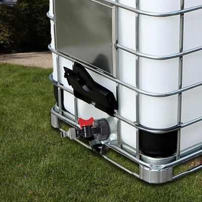 S60x6 Ibc Vesisäiliön sovitin Venttiilin hanasäiliö 1000 litran 3/4" puutarhakuono