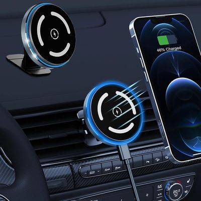 Hoh MagSafe bilmonteringslader, 15W hurtigladende trådløs billader, luftventil / dashbord magnetisk telefonholder for iPhone 15 Pro Plus Max 14 13 ...