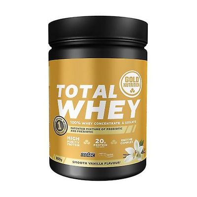 Gold Nutrition Total vanilla whey 800 g of powder
