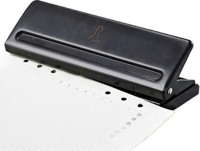 Teollinen 6-reikäinen Punch Binder Hole Punch 6-reikäinen säädettävä reikäreikä aikakauslehdelle/asiakirjalle-Hyvä