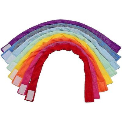 8 kpl pehmeitä ja imukykyisiä froteekankaisia hampaita purukaulakoruja, imukykyinen vaihtoehto puruasuille pojille ja tytöille