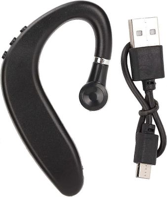 Vedenpitävät Bluetooth-kuulokkeet melunvaimennuksella, kevyt yhden korvan handsfree-urheiluun ja ajamiseen, yhteensopiva matkapuhelimien kanssa