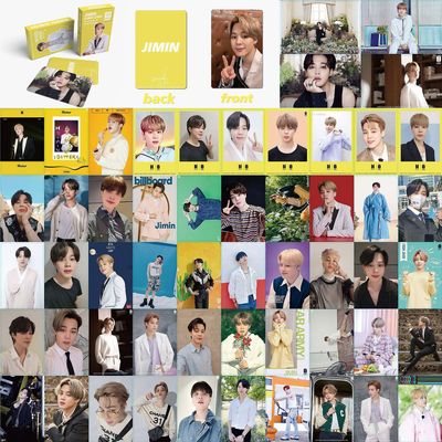 55 kpl Jimin Lomo -kortteja Bangtan Boys -valokuvakortit Lahja armeijan pojille ja tytöille