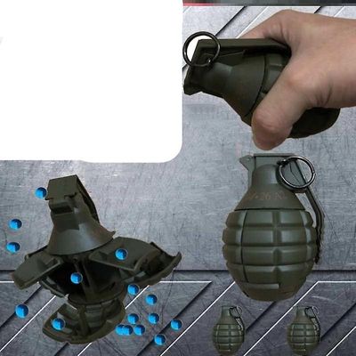 TribalSensation Räjähdyskranaatin savupommi Mi8-malli metallinen vetorengas Cs taktinen lelu vihreä1kpl