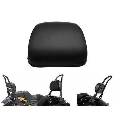 Roobeki Motorsykkel Passasjer Ryggstøtte Svart Sissy Bar Bakskinn Universal Rygg Støtte Pute Pad Motocross For Harley 883 1200 48