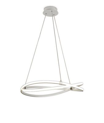 Inspired Lighting Inspireret Mantra - Infinity WH - Loft Vedhæng 60W LED 3000K, 4500lm, Dimmable Hvid, Hvid Akryl