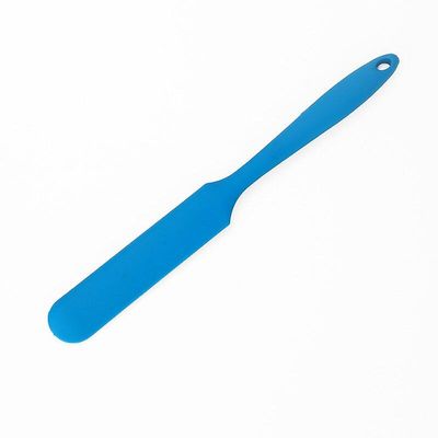 Silikone Cake Spatel Varmebestandig Fleksibel Non-stick Long Handle Cake Butter Spatula Blender Slim Bagning Tools Blå