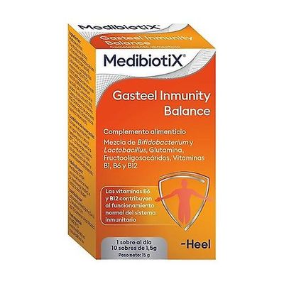 Heel Gasteel immunity balance 10 packets of 1.5g