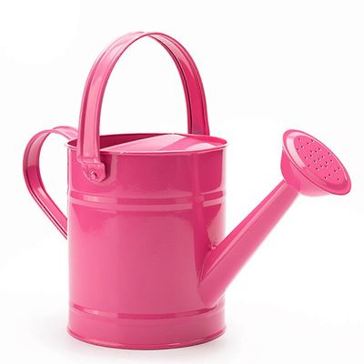 1,5L rauta värikäs kastelukannu puutarhanhoito kasteluruukku kotitalouksien pitkä juoksuputki tölkki Rose Red