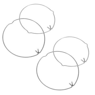 Valaistusosat Lampun kiinnitysjousipidikkeen rengas Kotikäyttöön Kaupallinen käyttö Toimistokäyttö Mangaaniteräs Turvallinen istuvuus Hopea 12.50X1...