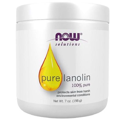 NOW Foods Lanoliini 100% Puhdas 198g