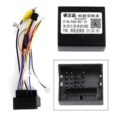 JIULUNET Citroen Berlingo 2 B9 2008 - 2019 autoradio kojelautapaneeli runko virtajohto CANBUS