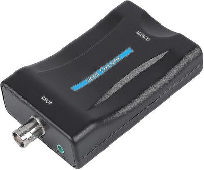 Houkuttelu-HDMI-sovitin Bnc-HDMI-muunninsovitin Koaksiaali-HDMI-muunnin TV-antennille 1080p / 720p HD-näytön videolaitteen valvontamonitorille