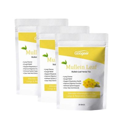 60kpl Mullein Leaf Herbal Tea vähentää väsymystä Suojaa keuhkoja