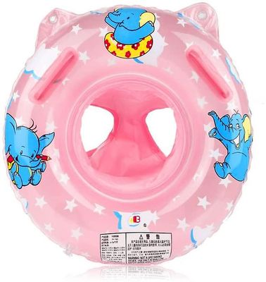 Xqday Baby svømning ring float, oppustelig svømmering med sæde til spædbarn / småbarn