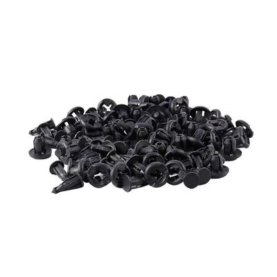 Bil 10mm Hull Dia Plast Nagler Feste Fender Push Pin Klipp 50pcs