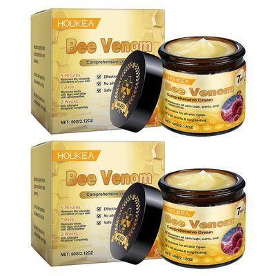 All in 1 Beevenom Skin Treatment Cream Not Ärsytä ihoa Nopeavaikutteinen voide kaikille ihotyypeille 2pcs