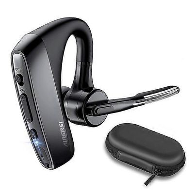 Uusimmat langattomat K18 Bluetooth -kuulokkeet Melunvaimennus handsfree-kuulokkeet HD CVC8.0 -kaksoismikrofonilla kaikille älypuhelimille B(laatiko...