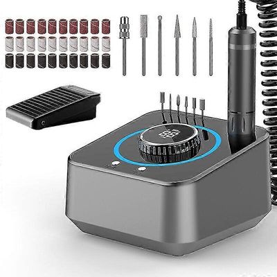 40000rpm sähköinen kynsipora ammattimainen manikyyrikone harjattomilla moottorikynsillä hiomakone Hiekkalaatikko Kynsisalongin kiillotuslaitteet Ha...