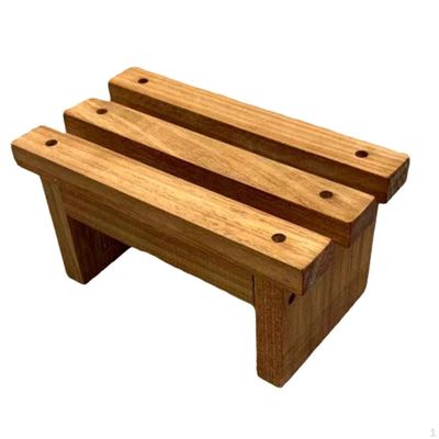 Unbrand Kylpykauha Puinen jakkara Uimatuoli Jalkatuki Porras Rahi Koti Jalka Lepo Puu keltainen