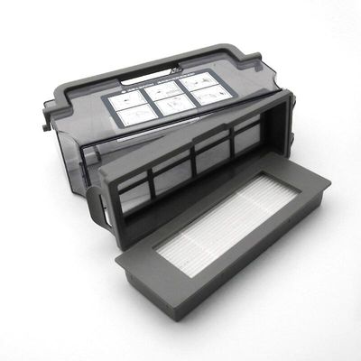 1pcs Støvkasse Støvsuger Støvbeholder Filter Box For Ecovacs Deebot Ozmo 610 Fejeren Støvsuger Tilbehør Robot Vacuum Set
