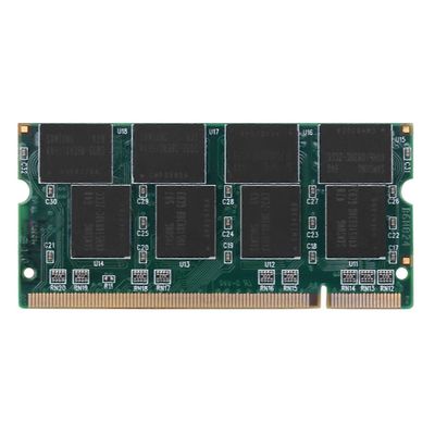 1 Gt:n DDR1-kannettavatietokoneen muisti RAM SO-DIMM 200PIN DDR333 PC 2700 333 MHz kannettavaan tietokoneeseen Sodimm-muisteja varten Vihreä